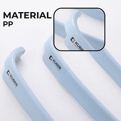 Kuber Industries Pack of 3 Towel Hanger for Bathroom|Wall Mounted Cloth Hanger|Multipurpose Cloth & Napkin Holder|Stainless Steel & PP|Self-Adhesive |Bathroom & Kitchen Organizer|FJ-07|Grey