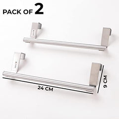 Kuber Industries Tissue Paper Holder|Wall Mount Napkin Holder|Multipurpose Cloth & Tissue Paper Holder|Stainless Steel|Easy Installation|Bathroom & Kitchen Organizer|ZT-2078|Set of 2|Grey(Pack of 4)