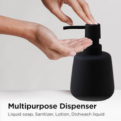 Kuber Industries Liquid Soap Dispenser | Handwash Soap Dispenser | Soap Dispenser for Wash Basin | Shampoo Dispenser Bottle | Bathroom Dispenser Bottle | JY00159PK | 260 ml | Pink