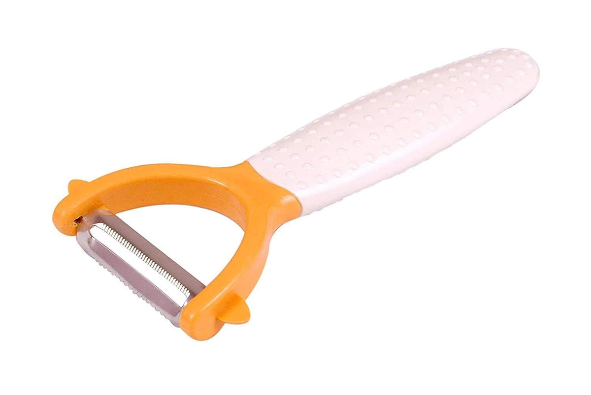 Heart Home Stainless Steel Vegetable & Fruit Peelers for Kitchen Ideal for Potato Cucumber Carrot (Silver)