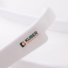 Kuber Industries Towel Hanger for Bathroom|Wall Mounted Cloth Hanger|Multipurpose Cloth & Napkin Holder | Self-Adhesive DIY Installation|Bathroom & Kitchen Organizer | Pack of 6 | White