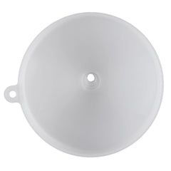 Heart Home Wide-Mouth Plastic Funnel for Quick and Clean Transferring Liquids, Between Pitchers, Bottles, Cans and Containers (Tranasparent) -50HH01122, Standard