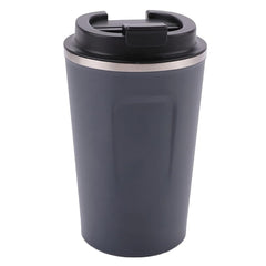 Kuber Industries Insulated Coffee Tumbler Mug with Lid for Office, Gym & Travel | Stainless Steel Leak-Proof Thermos for Tea/Coffee/Water - Ideal for Hot & Cold Beverages | Light Blue
