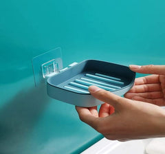 Urbane Home Soap Case|Leakproof Travel Soap Box Case Holder|Plastic Kitchen Sink Self Draining Soap,Pack of 4 (Assorted)