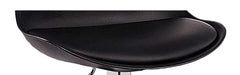 Kuber Industries Bar Stool Chair for Kitchen Chair Seat Spare Part for Height Adjustable Chairs | Revolving Stool Bar Chair Seat Only | High Bar Chair Seat for Kitchen & Cafeteria | Black