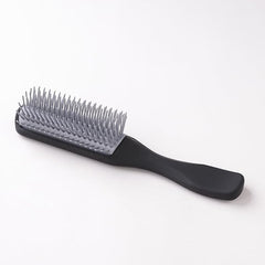 Kuber Industries Hair Brush | Bristles Brush | Hair Brush with Paddle | Brush for Curly wavy Hairs | Suitable For All Hair Types | Hair Brush Styling Hair | Pack of 3 | C19BLK | Black