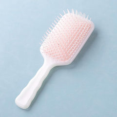 Kuber Industries Hair Brush | Bristles Brush | Hair Brush with Paddle | Detangles Hair Brush | Suitable For All Hair Types | Hair Brush Styling Hair | Pack of 3 | XH45PNK | Pink