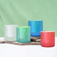 Urbane Home Flower Pot | Flower Planter Pots for Indoor | Flower Pots for Outdoor | Pot for Garden & Balcony Flowering | Self Watering Flower Pot | P48-2..| Pack of 4 | Multi
