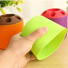 Kuber Industries 3 Piece Plastic Toothpaste Stationary Pen Pencil Holder (CTKTC5356)