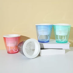 Kuber Industries Flower Pot | Flower Planter Pots for Indoor | Flower Pots for Outdoor | Pot for Garden & Balcony Flowering | Self Watering Flower Pot | P35-2..| Pack of 8 | Multi