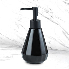 Kuber Industries Liquid Soap Dispenser | Handwash Soap Dispenser | Soap Dispenser for Wash Basin | Shampoo Dispenser Bottle | Bathroom Dispenser Bottle | 6 Piece | Pack of 2 | ZX060BK | 250 ml | Black