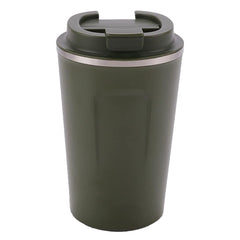 Kuber Industries Insulated Coffee Tumbler Mug with Lid for Office, Gym & Travel | Stainless Steel Leak-Proof Thermos for Tea/Coffee/Water - Ideal for Hot & Cold Beverages | Green