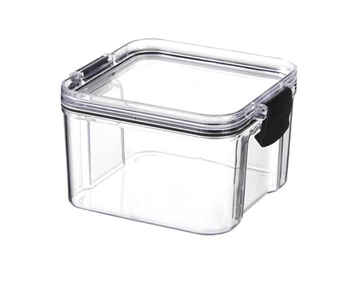 Kuber Industries Extra Large Refrigerator Storage Crisper/Fridge Container with Airtight Lid-Pack of 2 (Transparent)