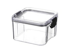 Kuber Industries Extra Large Refrigerator Storage Crisper/Fridge Container with Airtight Lid-Pack of 2 (Transparent)
