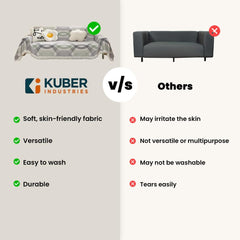 Kuber Industries Decorative Chenille Sofa throw|Throw for Sofa, Bed & Couch|Ideal for Indoor & Outdoor "70x51" Inches-Pack of 4 (Multi)