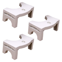 Kuber Step up Stool Foldable Air Freshener Box Nonslip Padding 35 x 20 x 8 cm.-Pack of 3