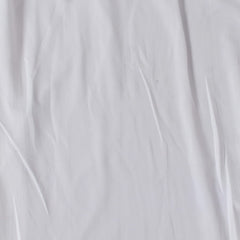 Heart Home Polyester Stretchable Elastic Dining Chair Cover/Seat Slipcover/Seat Protector- Pack of 6 (White)-50HH0990