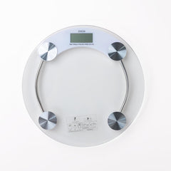 Kuber Industries Weighing Scale armoured glass|Weight Machine For Body Weight|Capicity "180" KG-Pack of 2 (Transparent)