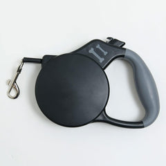 Homestic Retractable Dog Leash|One Button Break with Safety Lock|Automatic & Non-Slip Handle|Soft Padded Handle for Comfortable Grip|Pet Training & Walking Accessory|Black