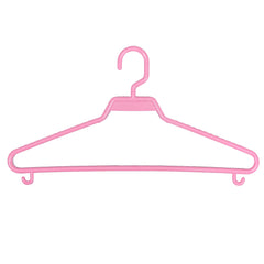 Kuber Industries Classic Hanger Plastic 12 Pieces Hanger Set for Wardrobe (Multi), CTKTC6693