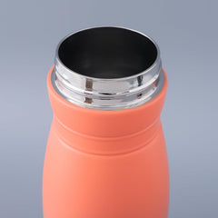 Heart Home Vacuum Insulated Water Bottle | Stainless Steel Sipper Bottle with Handle | Hot & Cold Water Bottle | Leakproof, BPA Free, Rustproof | 780 ML | Orang & Green