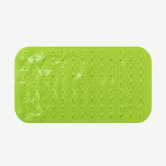 Kuber Industries Bath Mat | PVC Bathroom Mat | Shower Bath Mat | Floor Tub Mat | Foot Massager Mat | Anti-Skid Shower Bathroom Mat | B-02C | Green
