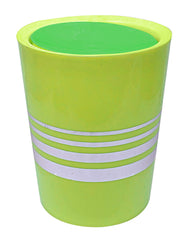 Heart Home Plastic Dustbin, Trashbin, Wastebin For Kitchen, Bathroom, Office Use With Swing Lid, 7 Liter (Green)-47HH0794