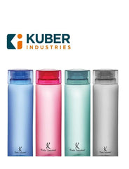 Kuber Industries BPA Free Plastic Water Bottles | Breakproof, Leakproof, Food Grade PET Bottles | Water Bottle for Kids & Adults | Plastic Bottle Set of 4 |Assorted (Pack of 5)