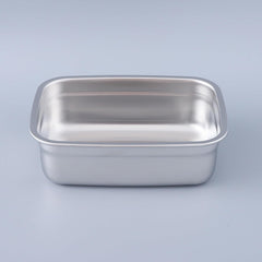Heart Home Stainless Steel Kitchen Containers With Lid Set of 4-400ml, 600ml, 1600ml & 3500ml | Multipurpose Air Tight Food Storage Containers And Lunch Boxes For Office, School, College