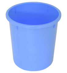 Heart Home Plastic Open Dustbin, Trash Bin, Garbage Bin, Waste Bin, 5Ltr.- Pack of 2 (Blue)-47HH01040