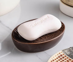 Kuber Industries Soap Holder | Handwash Soap Dispenser | Soap Dispenser for Wash Basin | Soap Dispenser Case | Bathroom Dispenser Case | 3 Piece | JY00036 | Brown