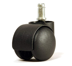 Kuber Industries 2 Inch Rolling Chair Wheel for Office Chair, Table & Cooler Spare Part | Heavy Duty Casters Revolving Chair Parts | Swivel Wheels for Chair | Universal Compatible Caster | Black