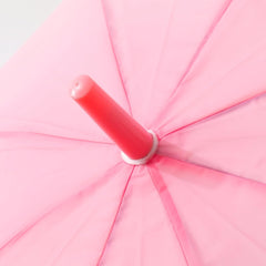 Kuber Industries Transparent Umbrella For Men & Women|Automatic Umbrella For Rain-Pack of 6 (Pink)