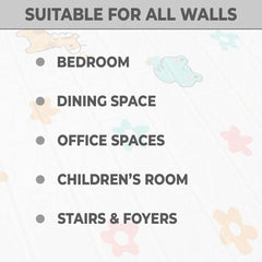 Kuber Industries Foam Brick Pattern 3D Wallpaper for Walls|Soft PE Foam|Easy to Peel, Stick & Remove DIY Wallpaper|Suitable on All Walls|Set of 5 Sheets,70 cm X 70 cm (Pack of 1)