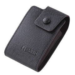 Kuber Industries Card Holder Wallet for Men Women|Debit Credit Card Holder|Wallet for Id, Visiting Card, Buisness Card|Button Closure|Black (Pack of 3)