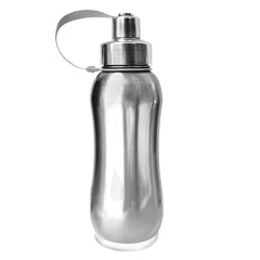 Heart Home Stainless Steel Insulated Water Bottle with Strainer for Home & Traveling, 1Ltr.Pack of 2 (Silver) 54HH4314.