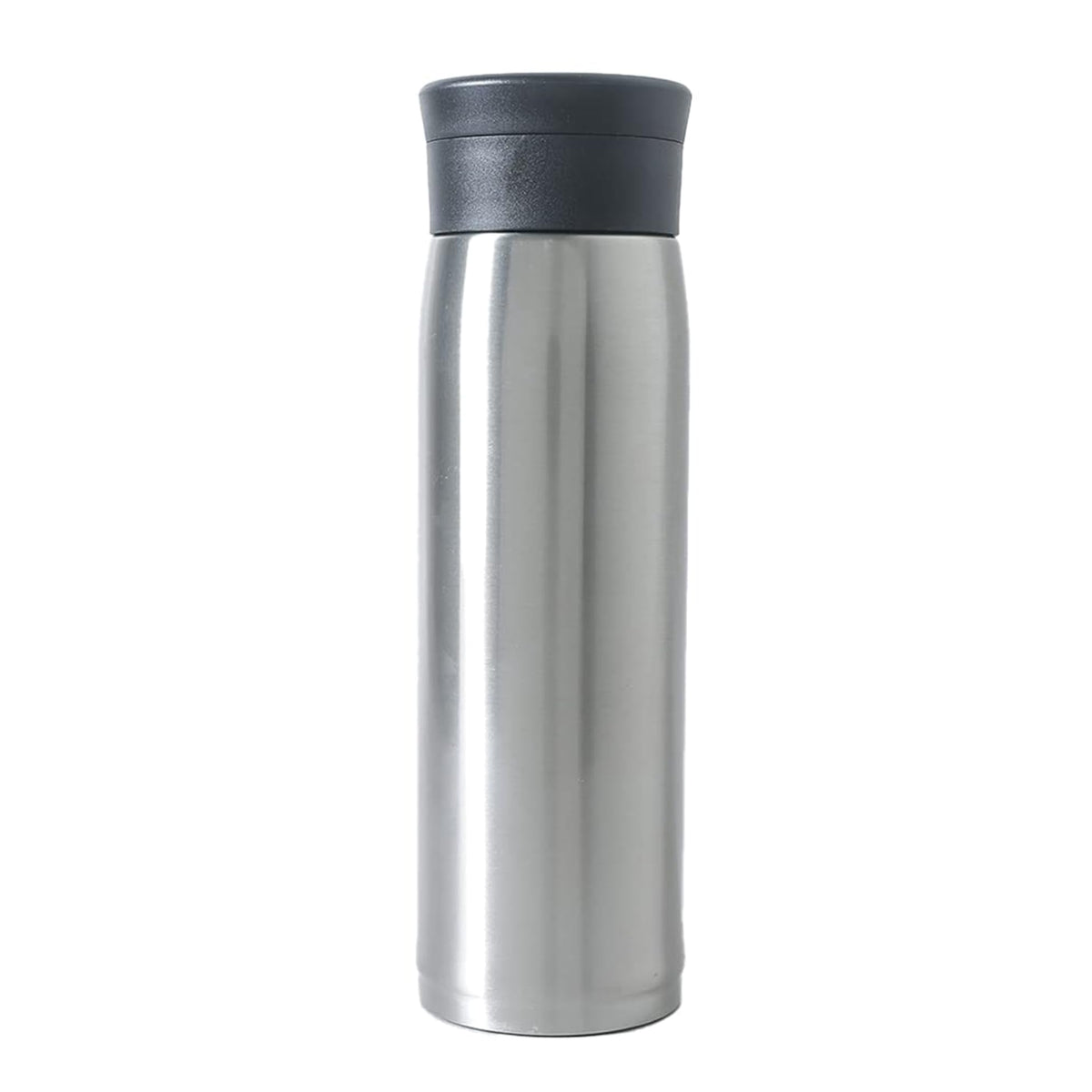 Kuber Industries LeakProof Insulated Stainless Steel Water Tumbler Bottle for Men's | Water Bottle for Office & Kids | Ideal for Gym, Home, Hiking & Travel | CO230201B-Silver