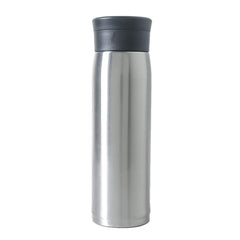 Kuber Industries LeakProof Insulated Stainless Steel Water Tumbler Bottle for Men's | Water Bottle for Office & Kids | Ideal for Gym, Home, Hiking & Travel | CO230201B-Silver