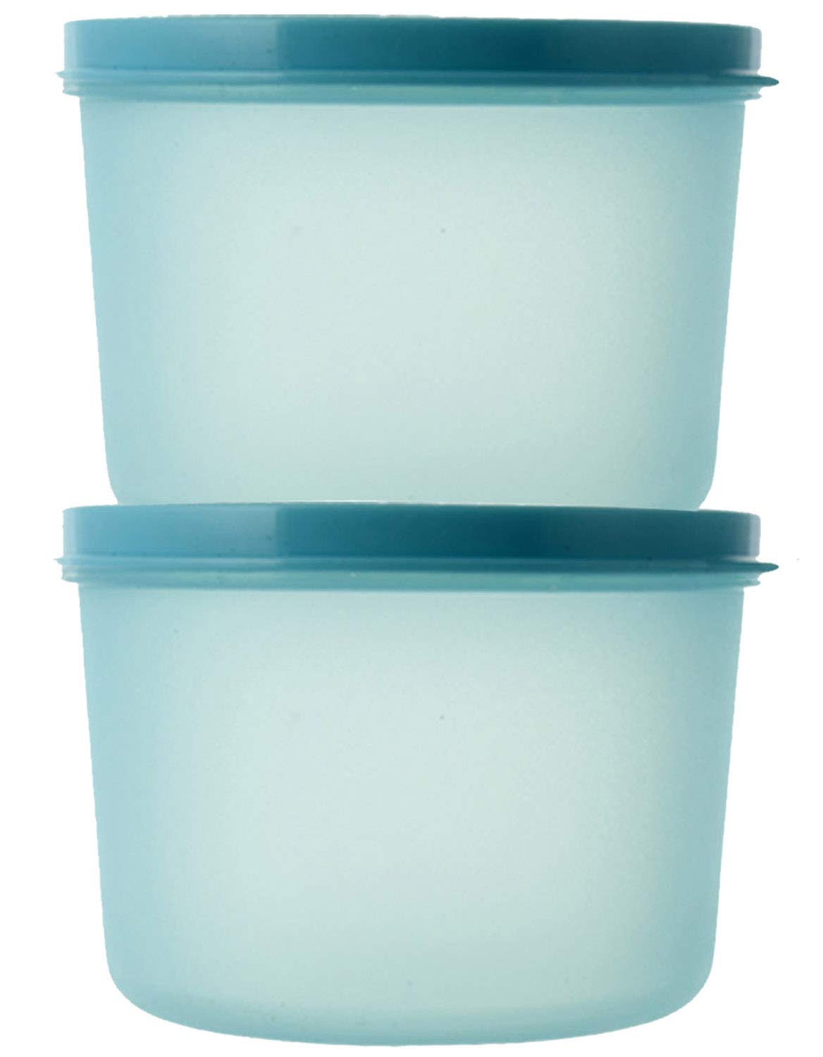 Kuber Industries Plastic 2 Pieces Kitchen Storage Spice Containers, Fridge Container, Food Utility Box, Food Storage Containers Jars 1600 Ml (Blue) - CTLTC44089
