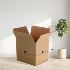 Kuber Industries Corrugated Box | 3 Ply Corrugated Packing Box | Corrugated for Shipping | Corrugated for Courier & Goods Transportation | Packing Storage Box | 200 Pcs Set | P00 | Brown