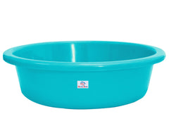 Heart Home Multiuses Plastic Knead Dough Basket/Basin Bowl For Home & Kitchen 6 Ltr- Pack of 2 (Sky Blue & Light Pink) 52HH3862