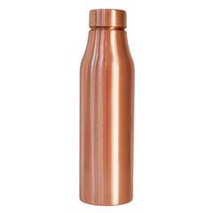 Kuber Industries 950 ml Copper Water Bottle - Leakproof Detox Tamaba Bottle for Office/Gym/Yoga/College, Men & Women | Stain Resistent Thermos Bottle for Adults | Solid - Copper