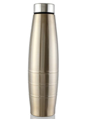 Kuber Industries Falcon Stainless Steel 3 Pieces Fridge Water Bottle/Refrigerator Bottle/Thunder, 1000 ML (Brown)-CTKTC043612