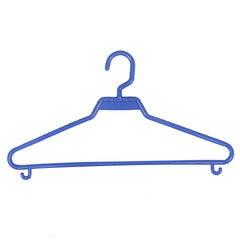 Kuber Industries Classic Hanger Plastic 12 Pieces Hanger Set for Wardrobe (Multi), CTKTC6693