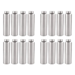 Kuber Industries Stainless Steel Water Bottle, Set of 4, 1000 ml Each (Pack of 4)
