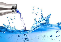 Kuber Industries Dhara Stainless Steel Water Bottle, 500ml, Silver