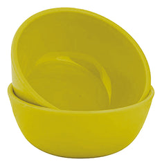Kuber Industries Plastic Solid Bowl - 250ml, Set of 6, Green
