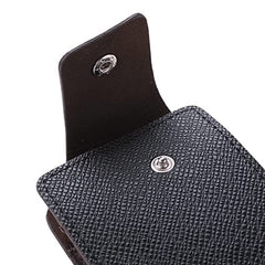 Kuber Industries Card Holder Wallet For Men Women|Debit Credit Card Holder|Wallet For Id, Visiting Card, Buisness Card|Button Closure|BLACK (Pack Of 5)
