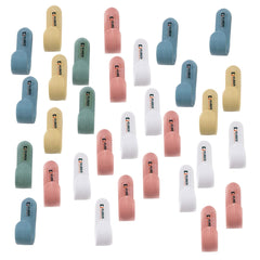 Kuber Industries Sticky Hooks for Wall|Premium PP Build|Durable & Rust-Proof|Self Adhesive Hook for Easy Installation|Multi-Purpose Wall Hooks for Bathroom, Kitchen, Bedroom|Pack of 5|1601|Multicolor