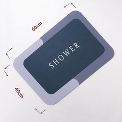 Homestic PVC Kitchen Floor Mat|Anti-Skid Backing|Mats for Kitchen Floor |Easily Washable|Idol for Home, Kitchen Entrance| CF-220807 | Gray